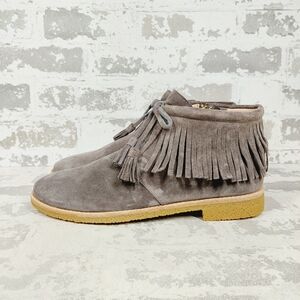 New Kate Spade New York 'Bitsy' Fringe Booties W164